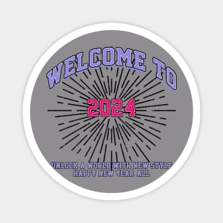 WELCOME TO 2024 TSHIRT Magnet